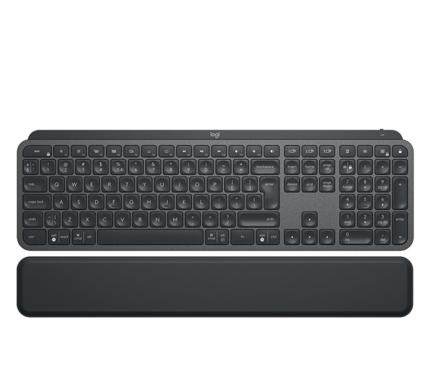 LOGITECH Klawiatura MX Keys Plus z podpórką na nadgarstki 920-009416 - 597345 - zdjęcie